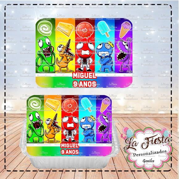 Tampa Marmita 250 ml Rainbow Friends