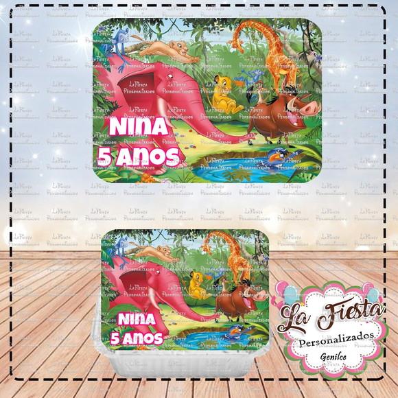 Tampa Marmita 250 Ml Rei Leão