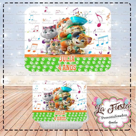 Tampa Marmita 500 Ml 44 Gatos