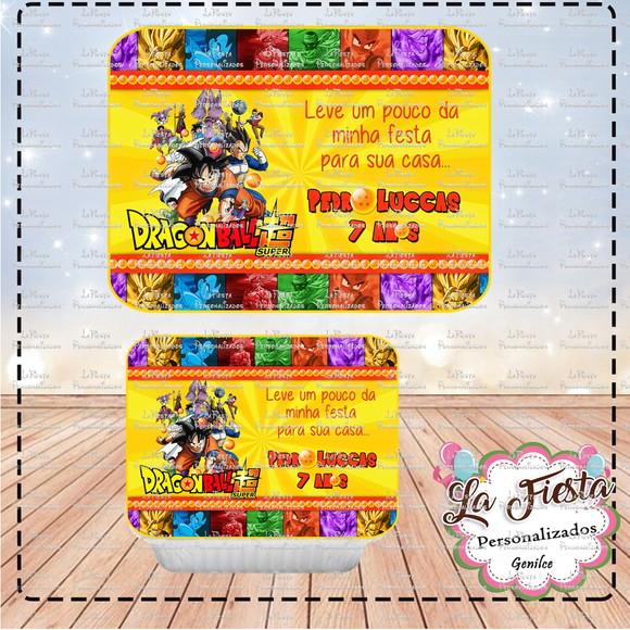 Tampa Marmita 500 Ml Dragon Ball