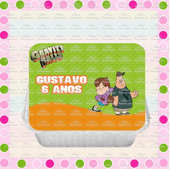 Tampa Marmita 500 Ml Gravity Falls