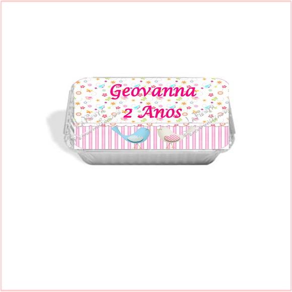 Tampa Marmita 500 Ml Passarinho