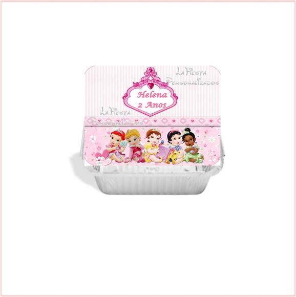 Tampa Marmita 500 Ml Princesas Baby