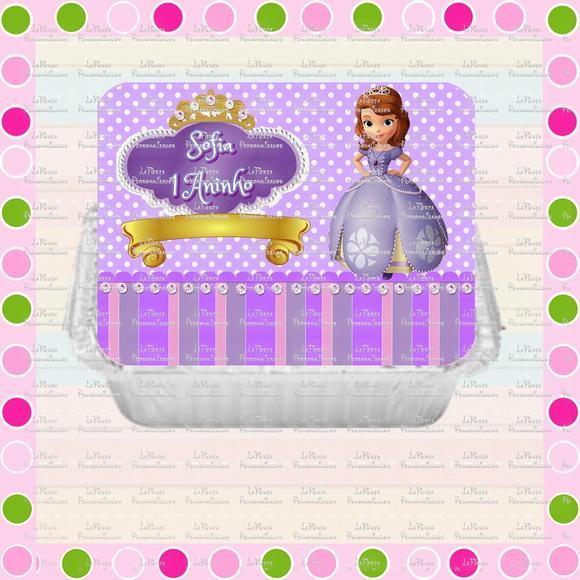 Tampa Marmita 500 Ml Princesa Sofia
