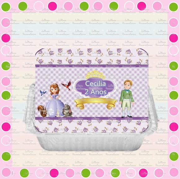 Tampa Marmita 500 Ml Princesa Sofia