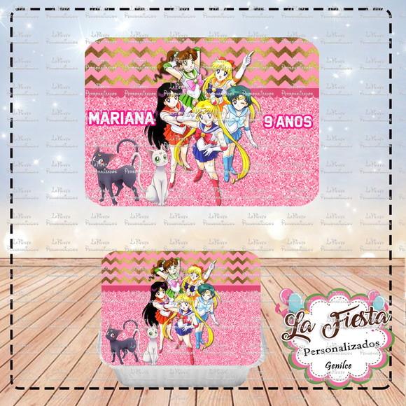 Tampa Marmita 500 Ml Sailor Moon