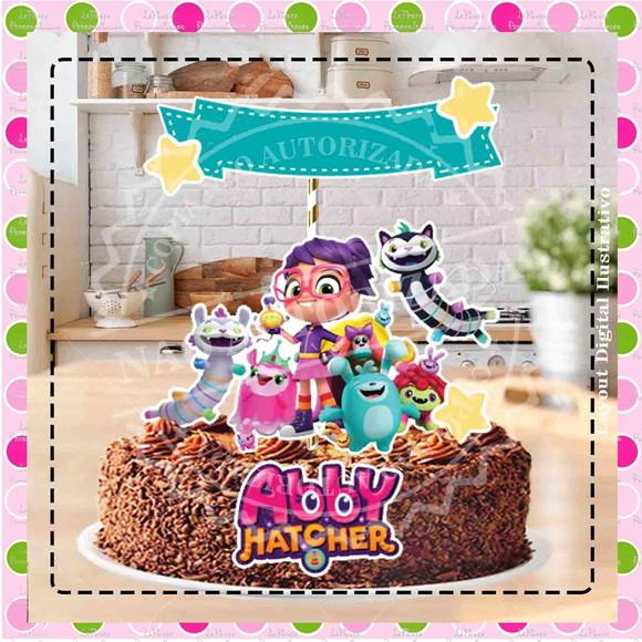 Topo de Bolo Abby Hatcher