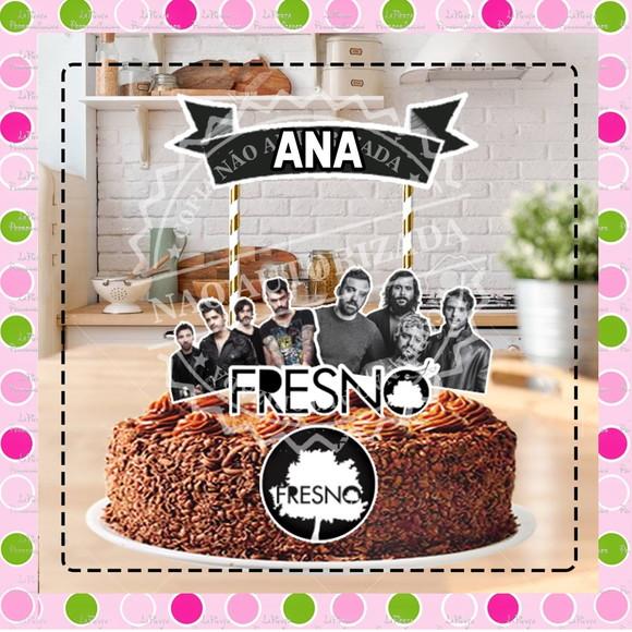 Topo de Bolo Banda Fresno