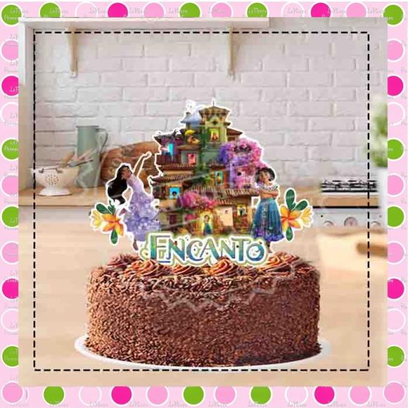 Topo de Bolo Encanto