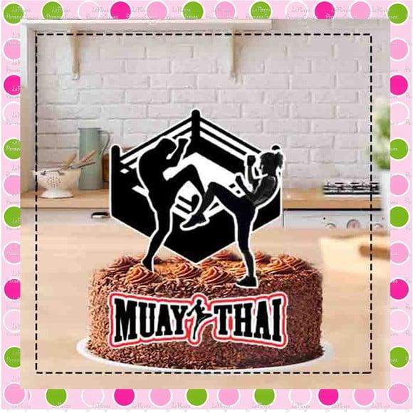 Topo de Bolo Muay thai