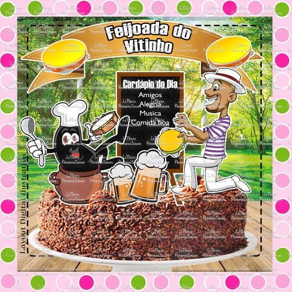 Topo de Bolo Pagode