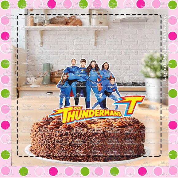 Topo de Bolo The Thundermans