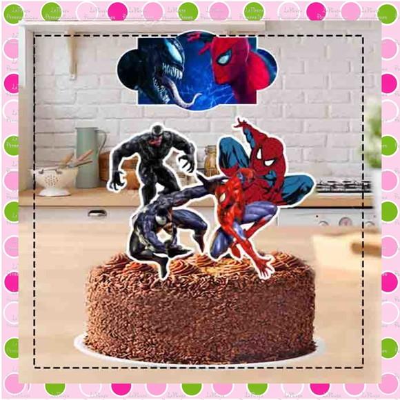 Topo de Bolo Venom