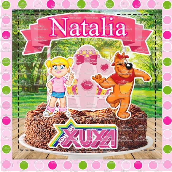Topo de Bolo Xuxa