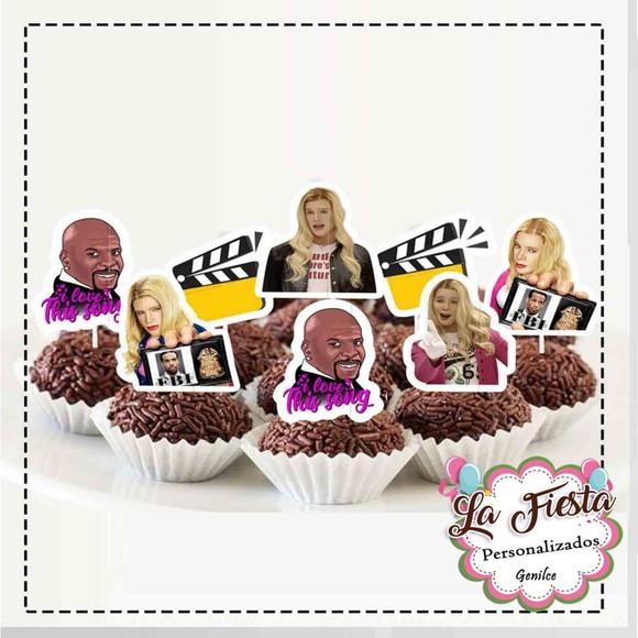 Toppers para Docinho as Branquelas