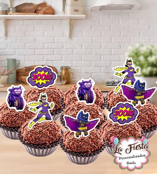 Toppers para Docinho Batwheels