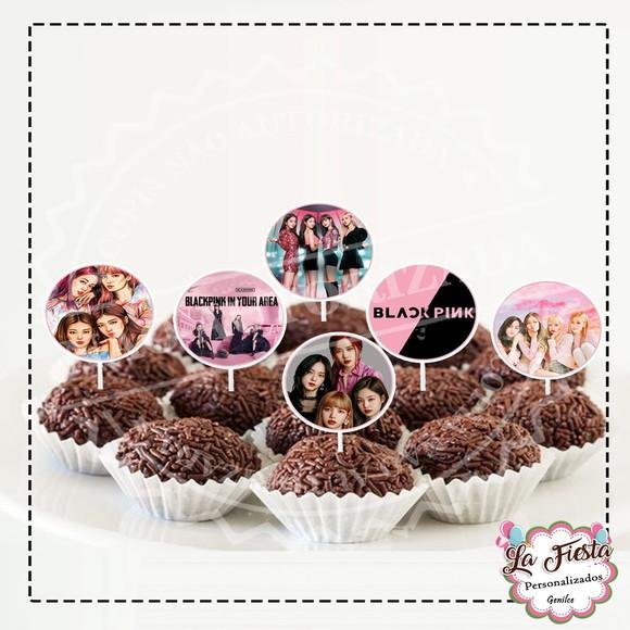 Toppers para docinho BLACKPINK