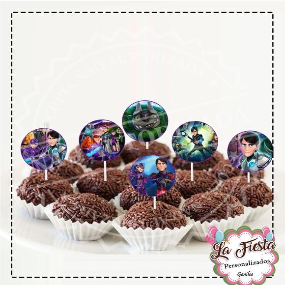 Toppers para docinho Caçador de Trolls