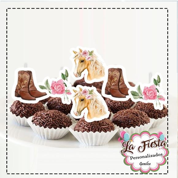 Toppers para Docinho Country