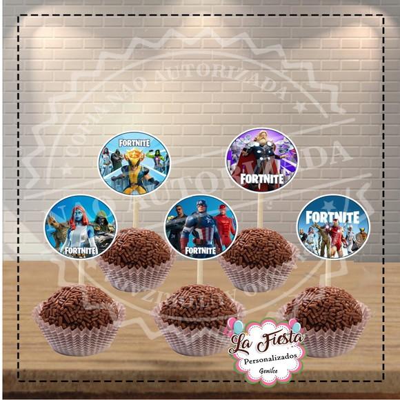 Toppers para docinho Fortnite
