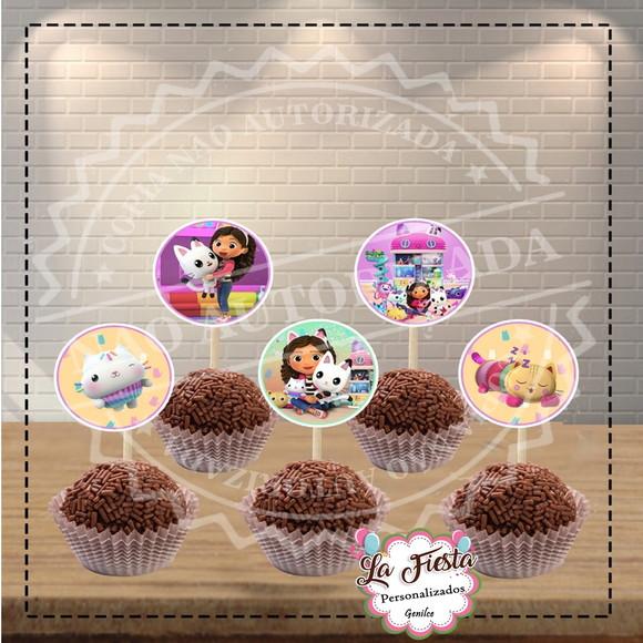Toppers para docinho Gabby's Dollhouse