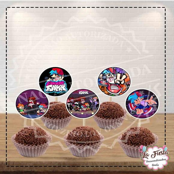 Toppers para docinho Friday Night Funkin