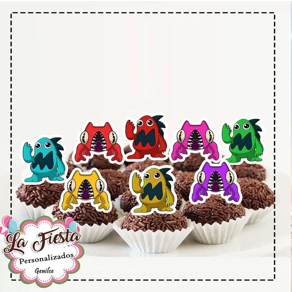 Toppers para Docinho Garten Of Banban