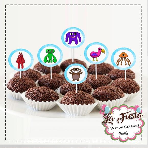 Toppers para Docinho Garten Of Banban