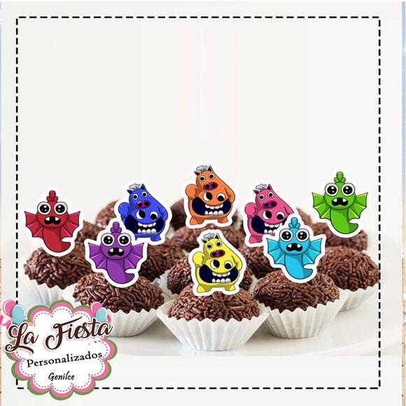 Toppers para Docinho Garten Of Banban