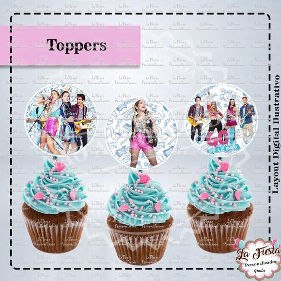 Toppers para Docinho Go! Viva a sua Maneira