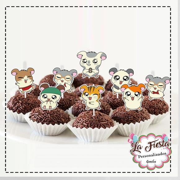 Toppers para Docinho Hamtaro