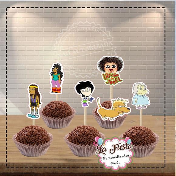 Toppers para Docinho Irmão do Jorel