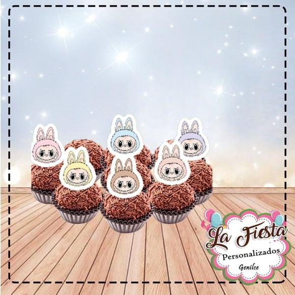 Toppers para Docinho Labubu
