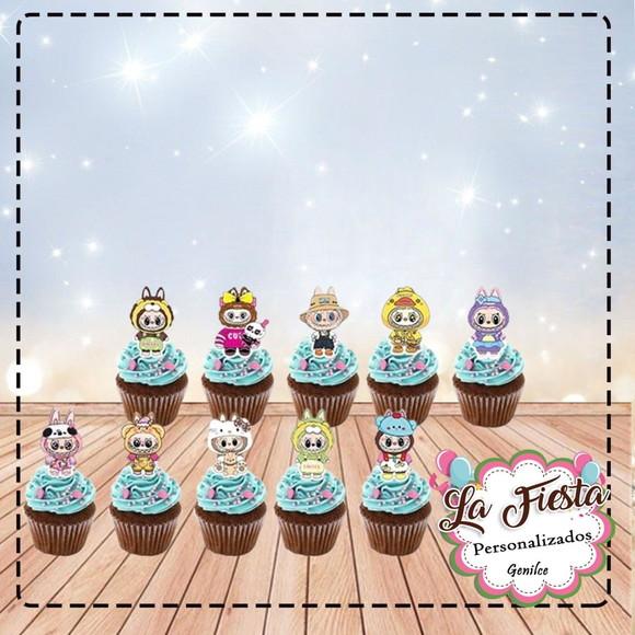 Toppers para Docinho Labubu