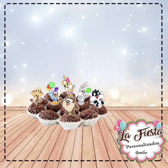 Toppers para Docinho Looney Tunes