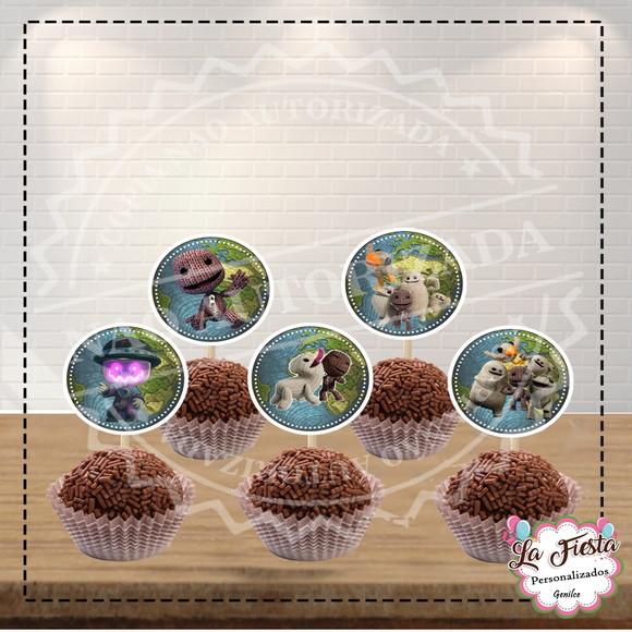 Toppers para Docinho Little Big Planet
