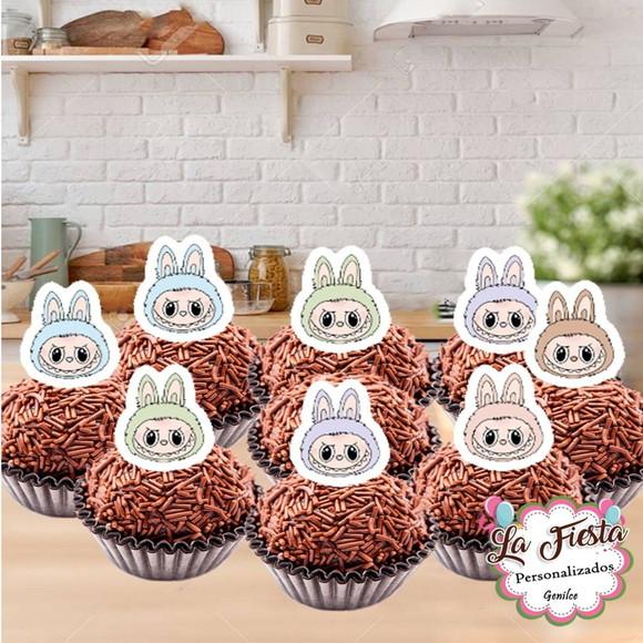 Toppers para Docinho Labubu