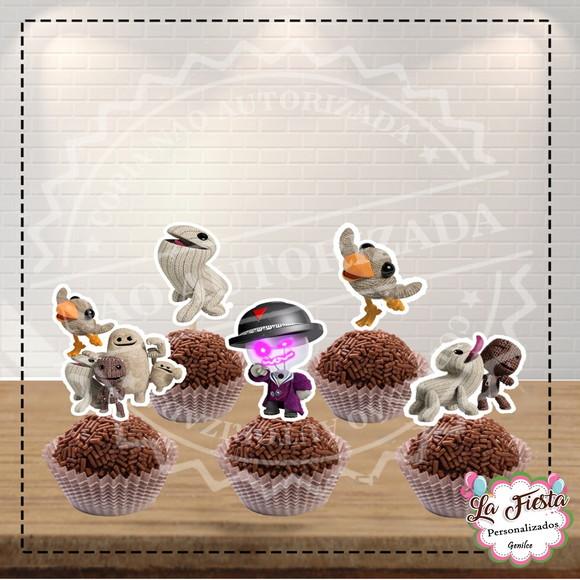 Toppers para Docinho Littlebig Planet