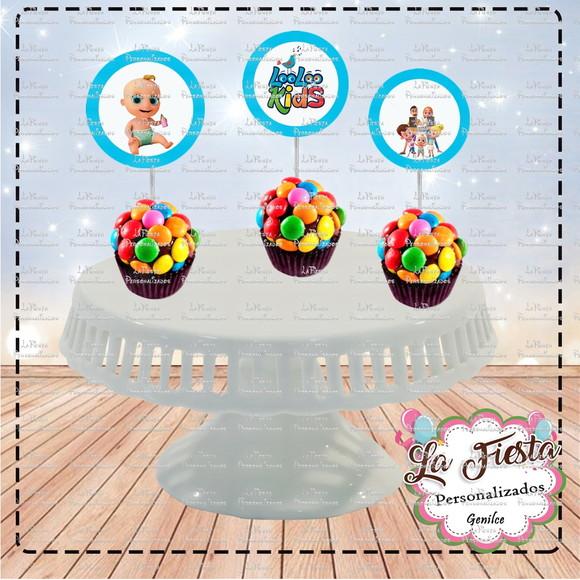 Toppers para docinho LooLoo Kids