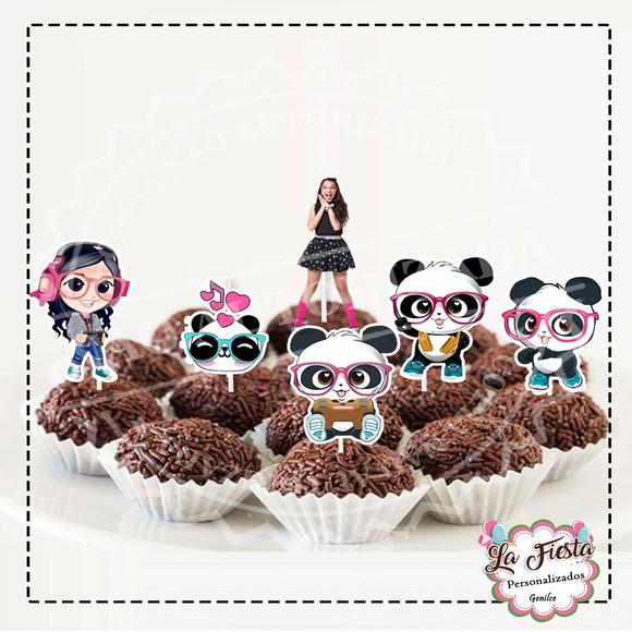 Toppers para docinho Luluca
