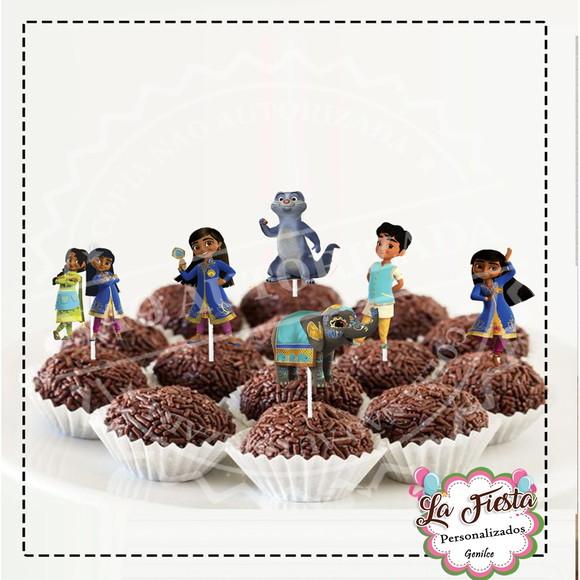 Toppers para Docinho Mira, a Detetive do Reino