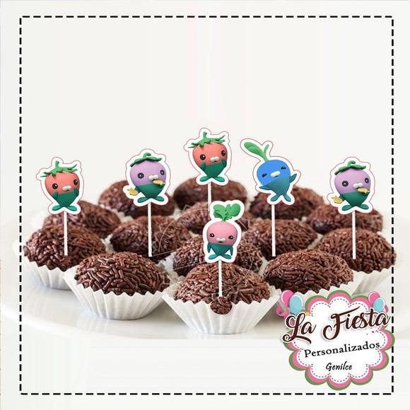 Toppers para Docinho Octonautas