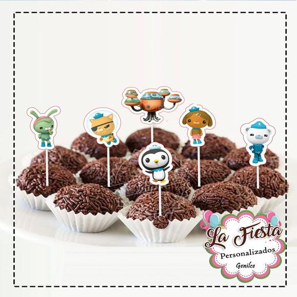 Toppers para Docinho Octonautas