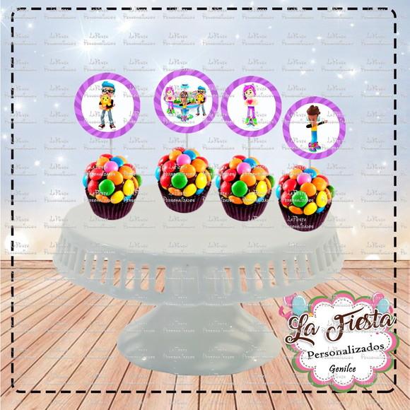 Toppers para docinho PKXD