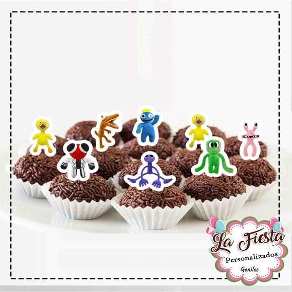 Toppers para Docinho Rainbow Friends