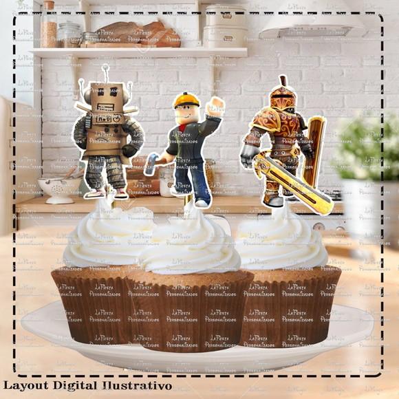 Toppers para Docinho Roblox