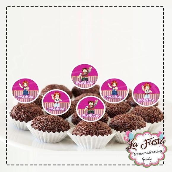 Toppers para Docinho Roblox Girls