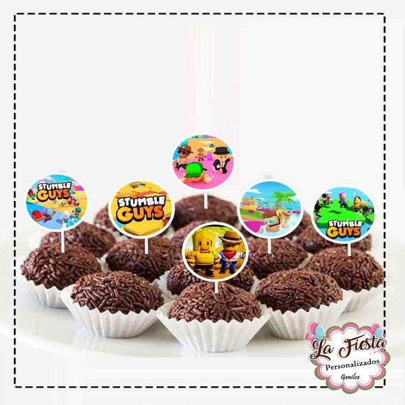 Toppers para docinho Stumble Guys