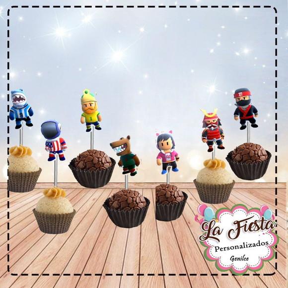 Toppers para Docinho Stumble Guys