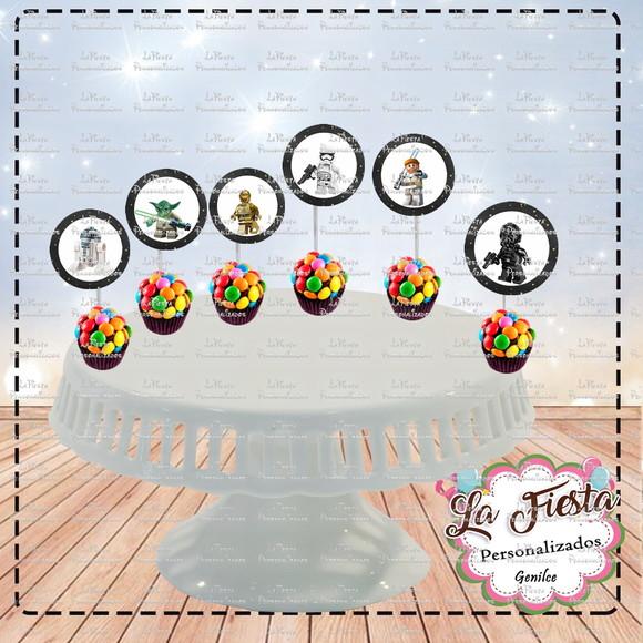 Toppers para docinho Star Wars Lego